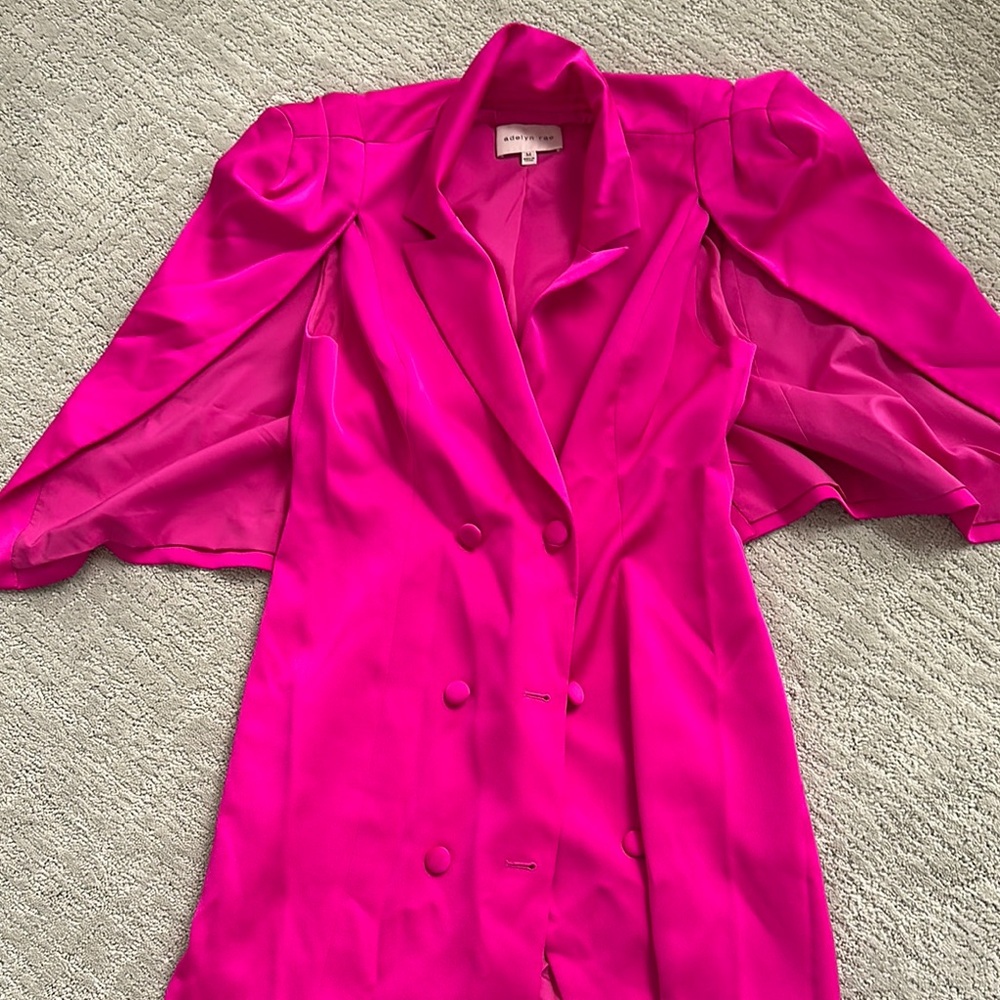 Adelyn Rae Fuchsia Dress - Picture 3 of 4